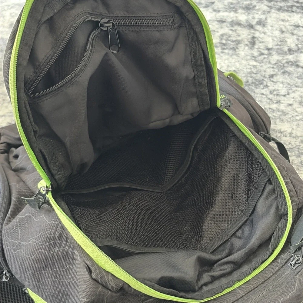 Monster Energy Black Promo Backpack Laptop Padded Pockets Zippers Large Logo